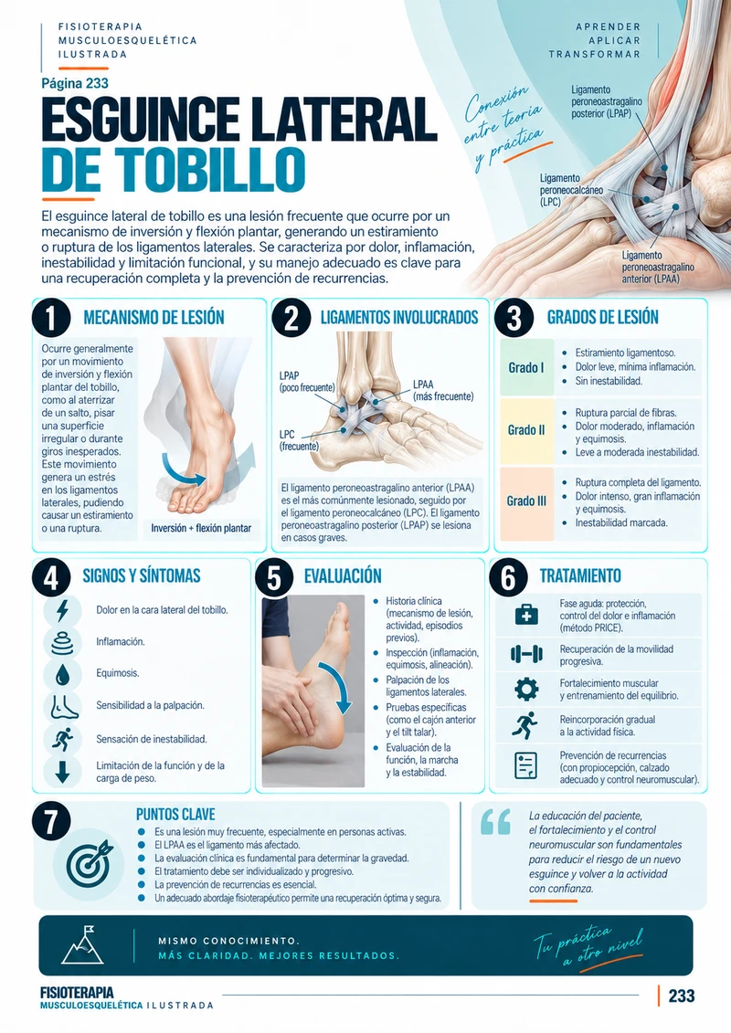 Esguince de Tobillo