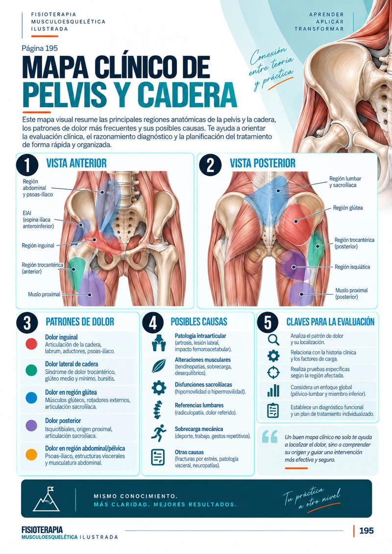 Mapa Clínico de Pelvis y Cadera