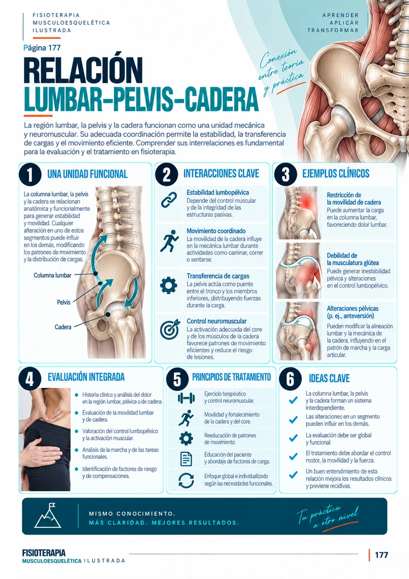 Relación Lumbar-Pelvis-Cadera